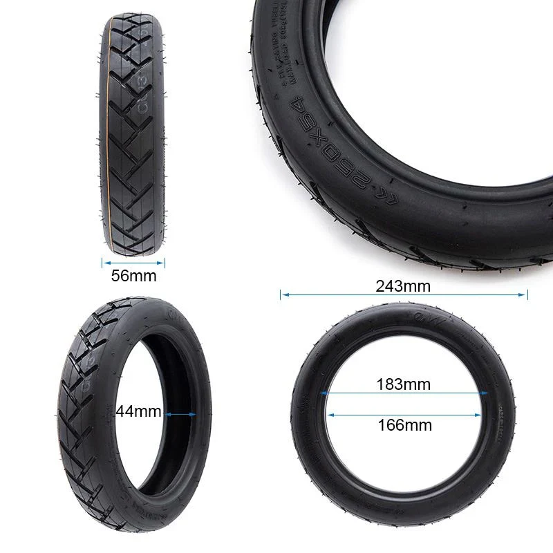 Xiaomi Mi 4 – Reifen Tubeless 250×54 mit Gelschicht