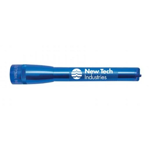 Mini Maglite Pro LED Flashlight - Blue - Custom Engraving