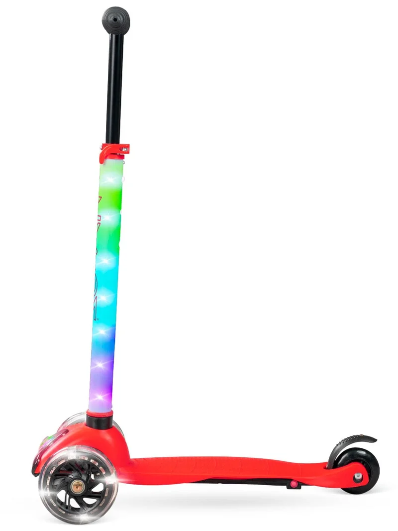 Zycom Light-Up Zipper Lumen RGB Scooter - Red