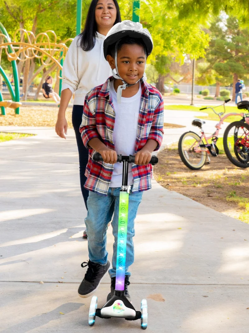 Zycom Light-Up Zipper Lumen RGB Scooter - Red