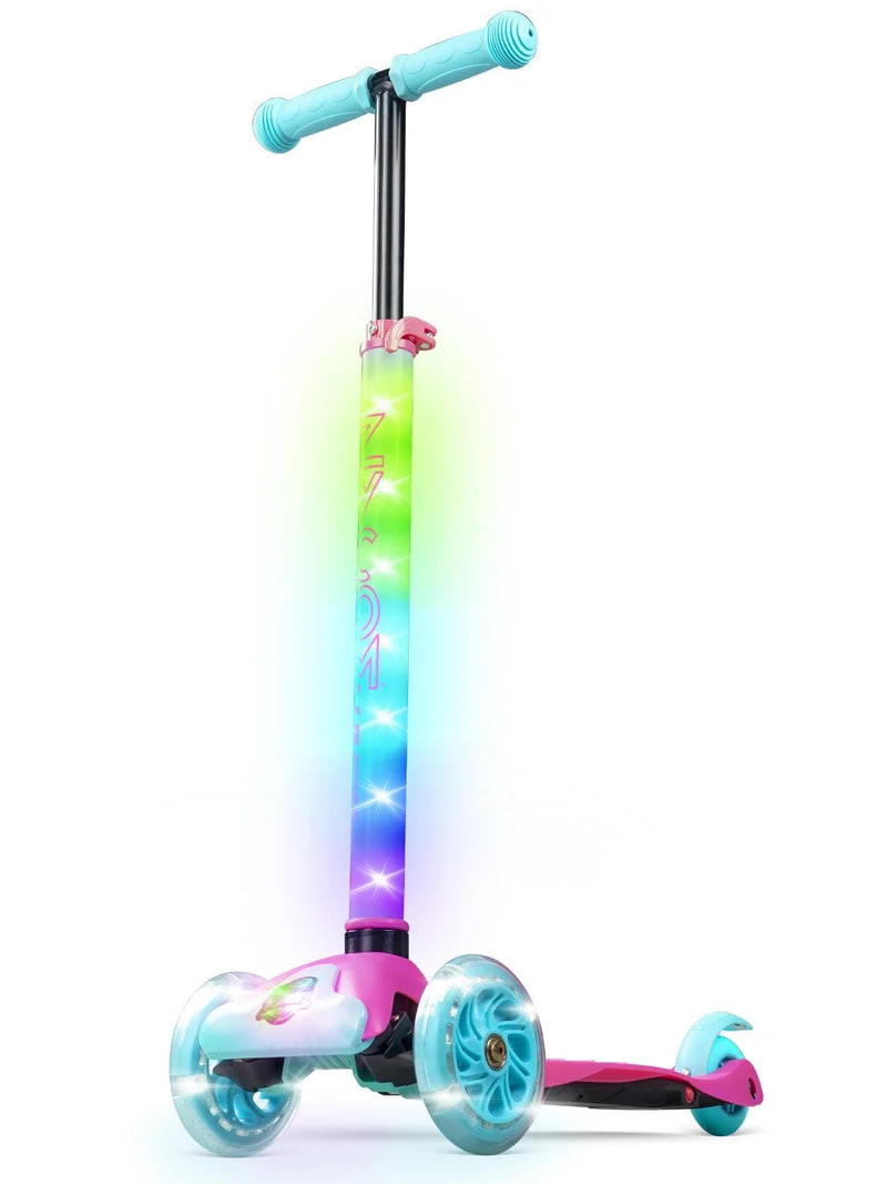 Zycom Light-Up Zipper Lumen RGB Scooter - Pink