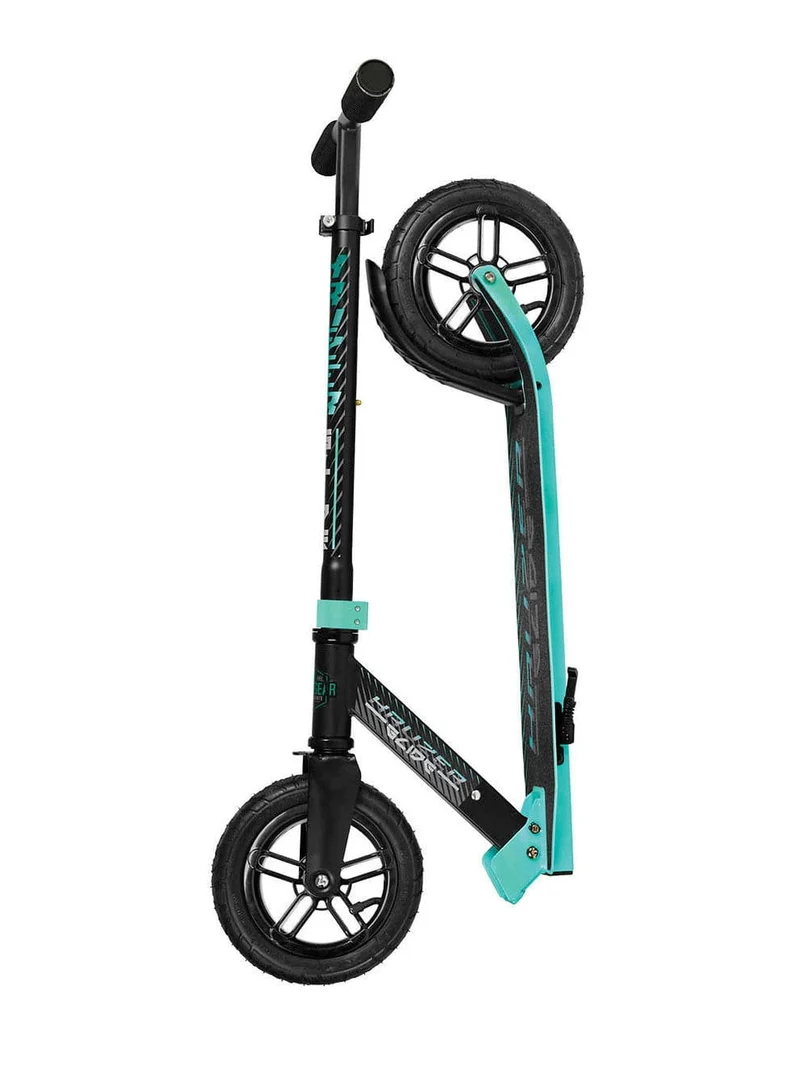 Kruzer Wide Glide Folding Scooter - Black Teal