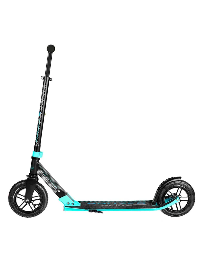 Kruzer Wide Glide Folding Scooter - Black Teal