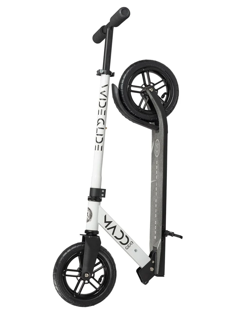 Wide Glide Folding Commuter Scooter - White