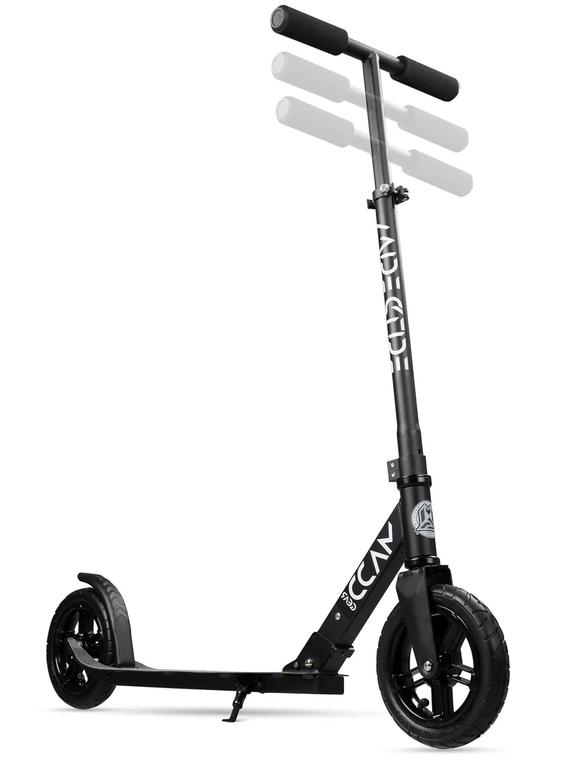 Wide Glide Folding Commuter Scooter - Black