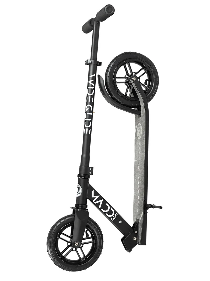 Wide Glide Folding Commuter Scooter - Black