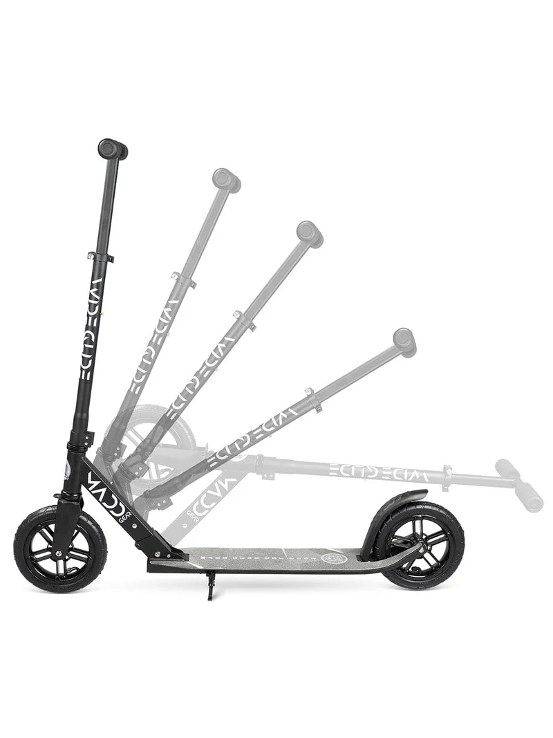 Wide Glide Folding Commuter Scooter - Black