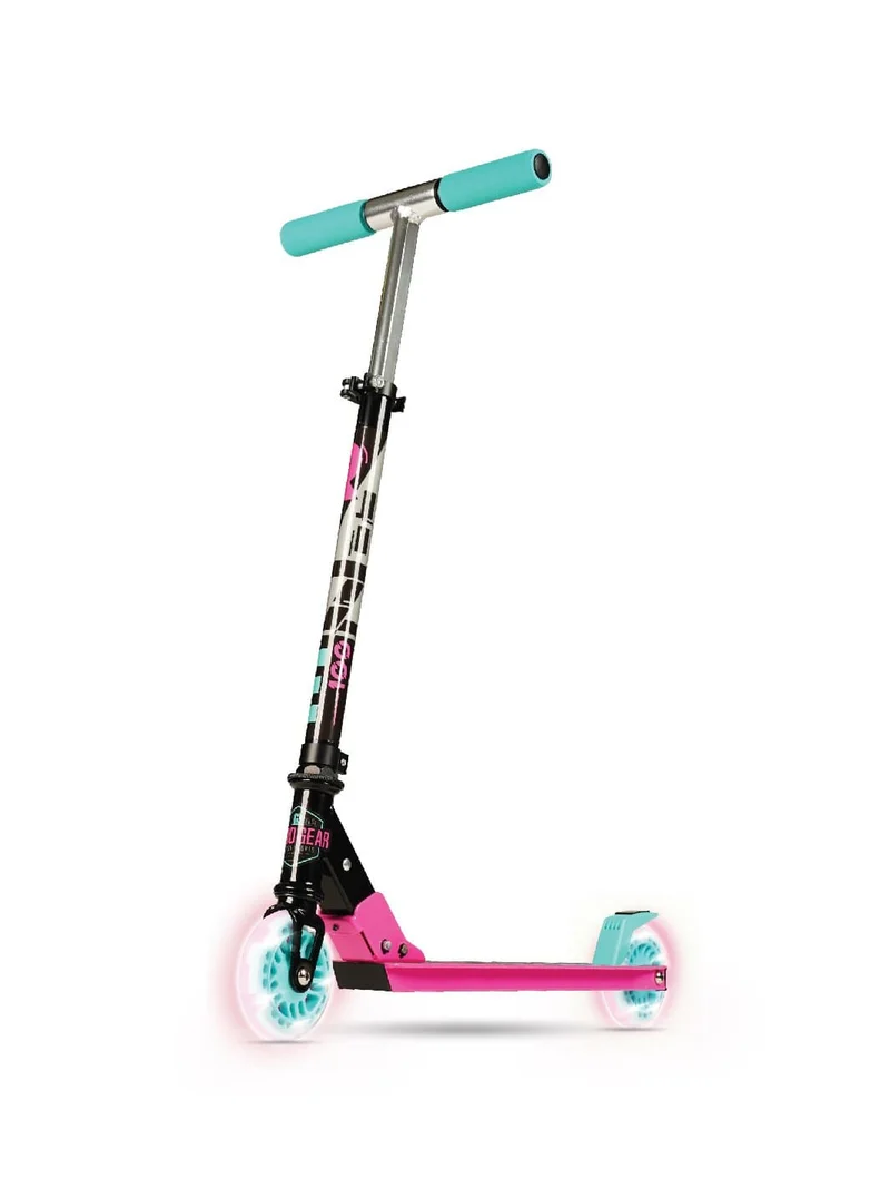 Rize 100 Light-Up Scooter - Pink Teal