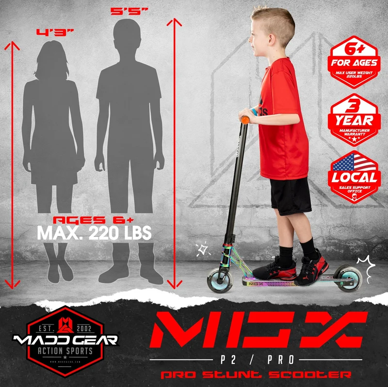 MGX P2 Stunt Scooter - Slick
