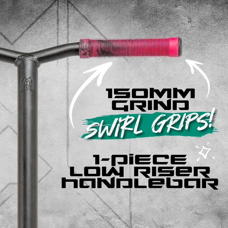MGP Origin 5” Shredder Stunt Scooter - Teal Pink