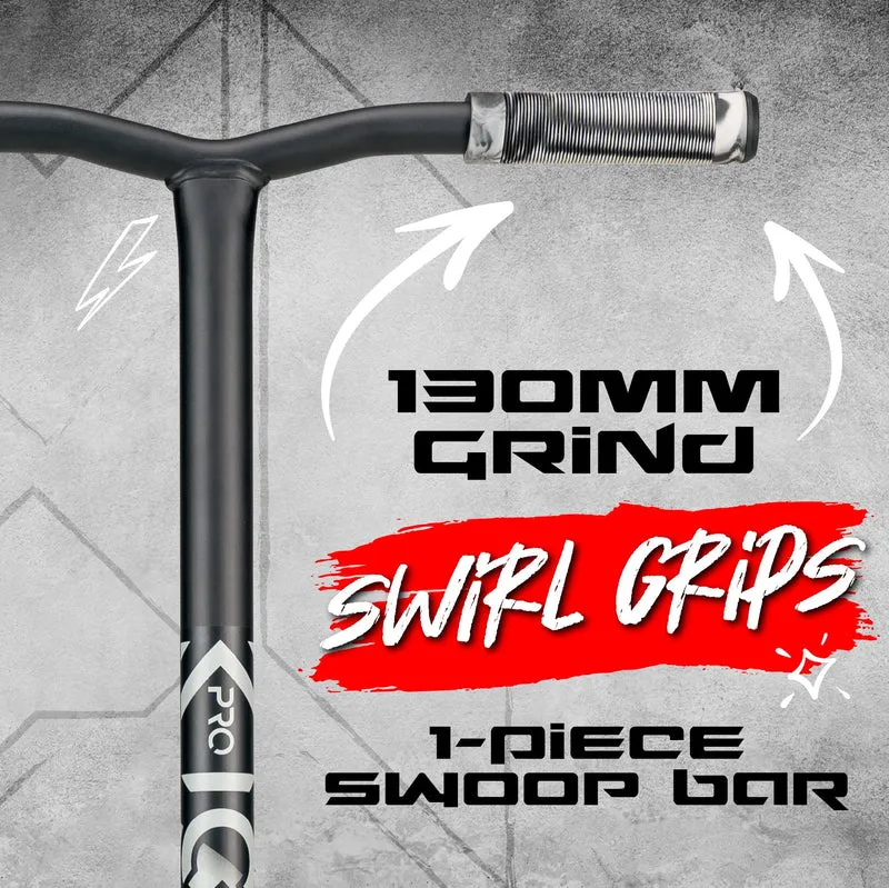 MG Kick Pro 5" Scooter - Black Grey
