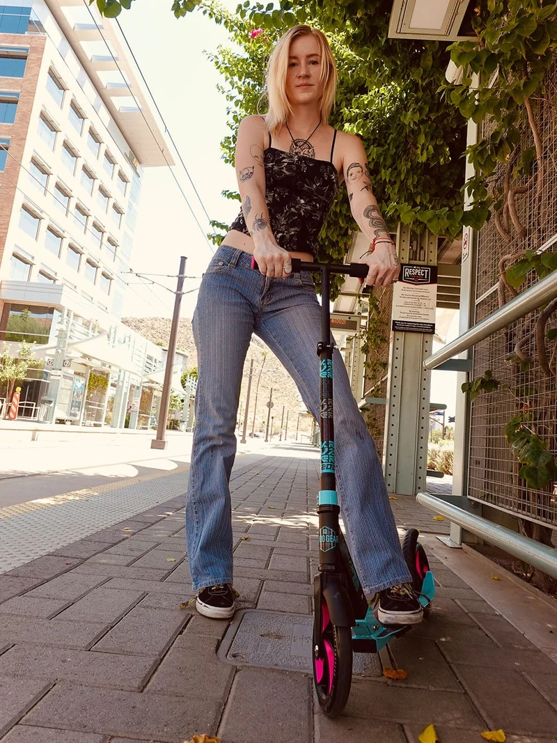 Renegade Glide - Commuter Scooter White