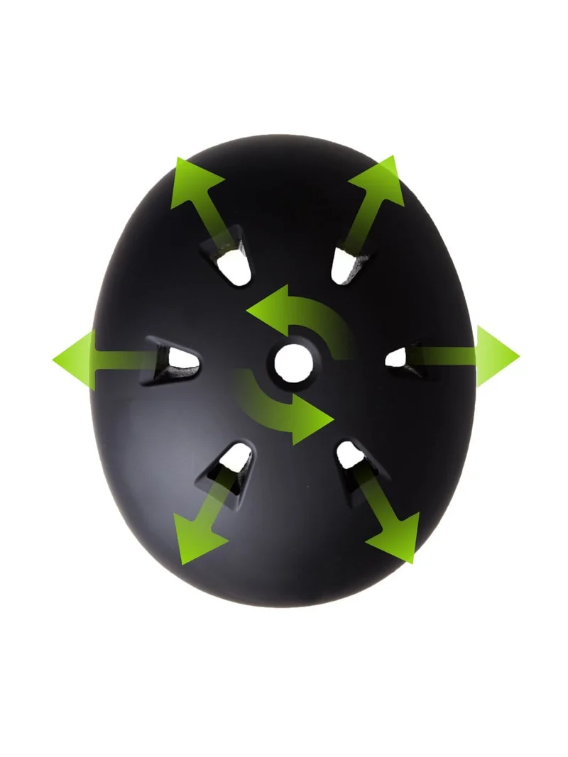 CERTIFIED EPS HELMET - BLACK GREEN
