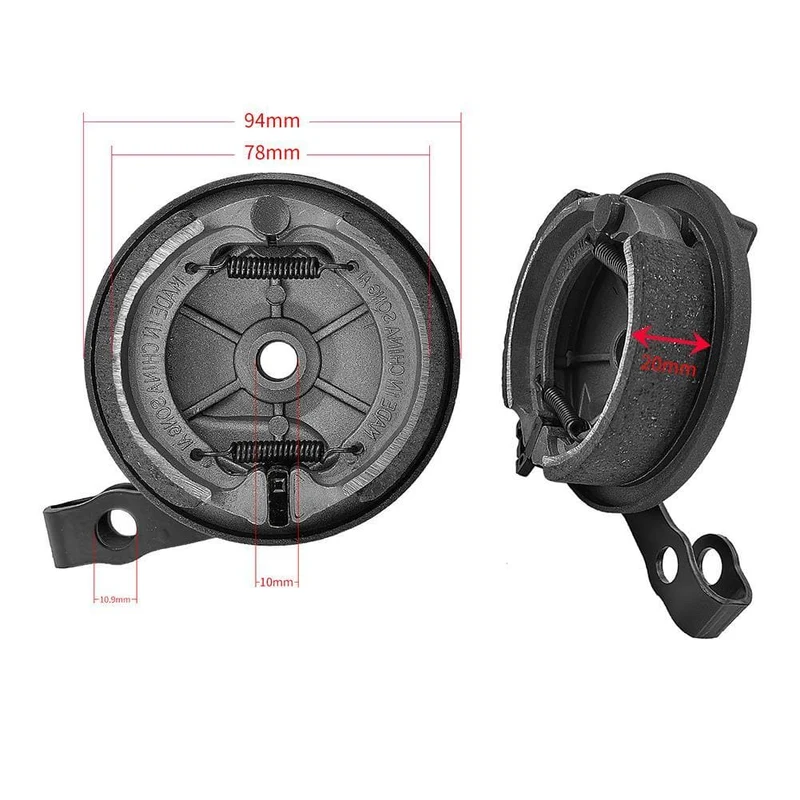 Ninebot MAX G30, G30D, G30D2, G30LD Trommelbremse