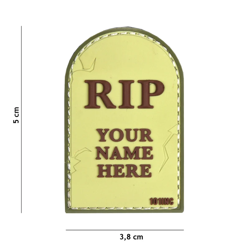 3D pvc patch RIP coyote #18028