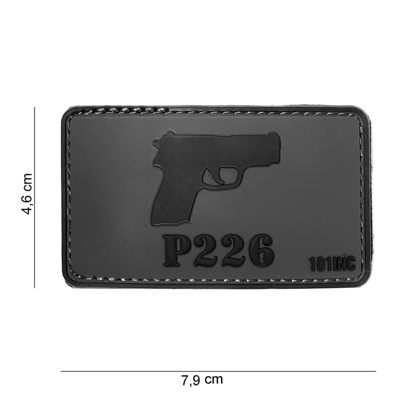 3D pvc patch P226 #15078
