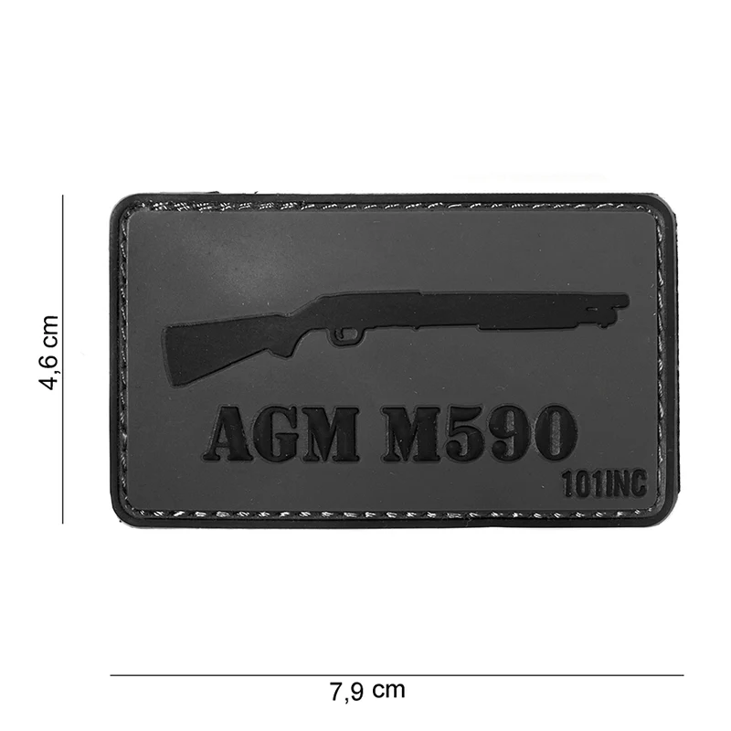 3D pvc patch AGM M590 #15079