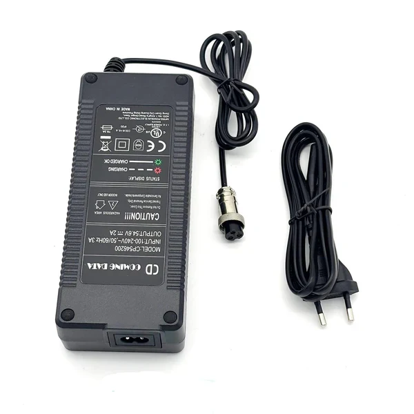 48V 2A Battery Charger For C, S, T and Y Electric Scooters