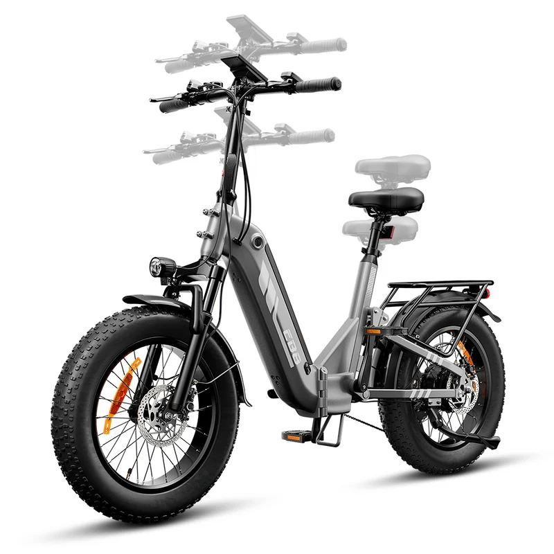 EB8 20" Fat Tire Folding Electric Bike with Torque Sensor