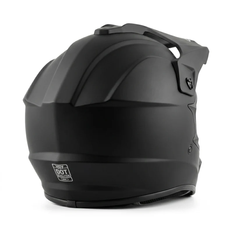 Matte Black Full-Face Helmet Kit