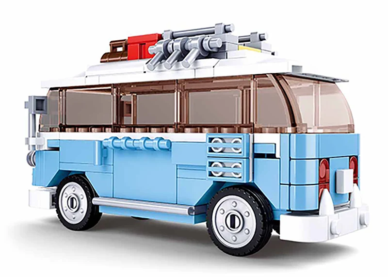 Sluban Klassieke Hippie Bus