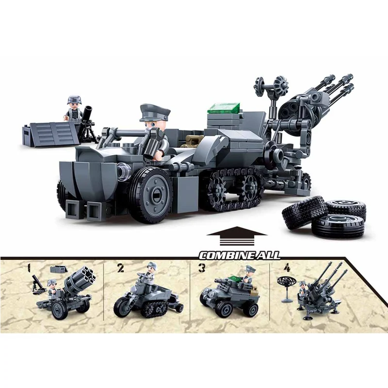 German Army 4 into1