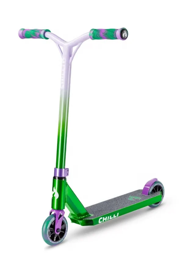 Chilli Pro Scooter Jumpstart - M Green/Purple
