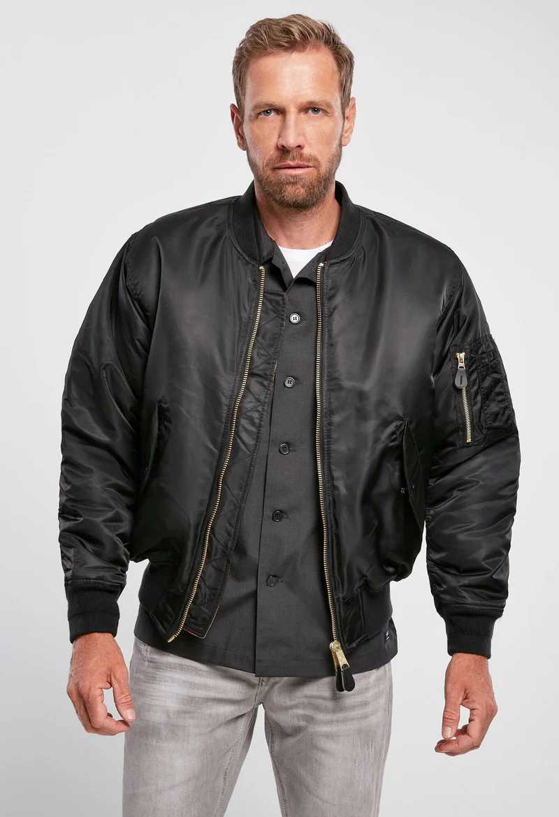 Brandit MA1 Jacket Bomber Zwart