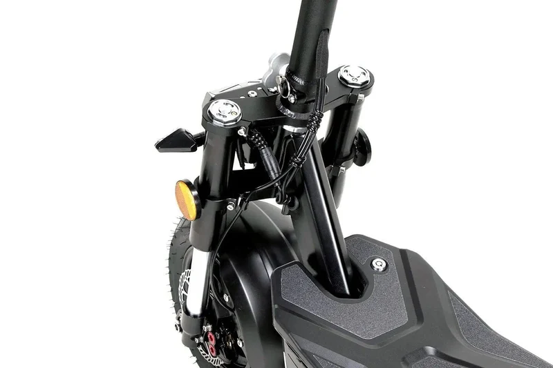 WANDLER K/E Schwarz – Elektroroller 45 km/h mit Sitz für Alltag & Pendeln