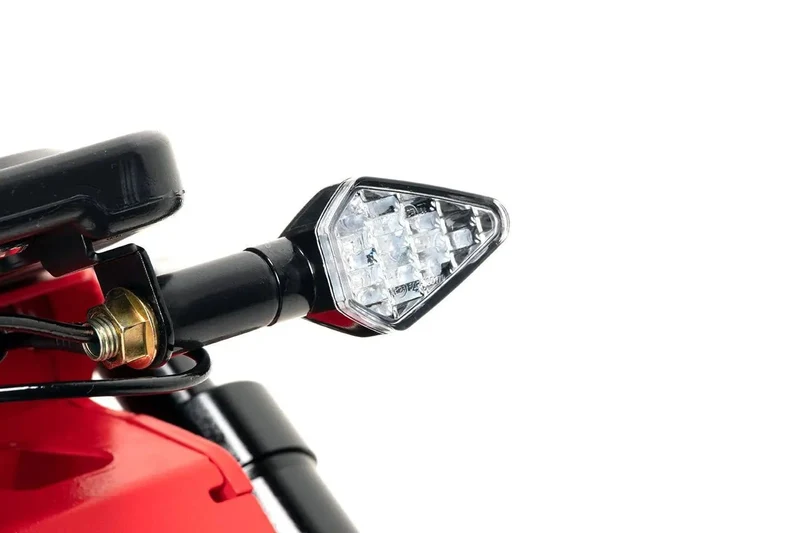 WANDLER K/E Leuchtrot – sportlicher Elektroroller 45 km/h mit Sitz