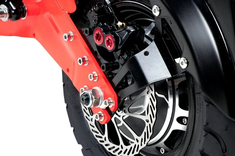 WANDLER K/E Leuchtrot – sportlicher Elektroroller 45 km/h mit Sitz