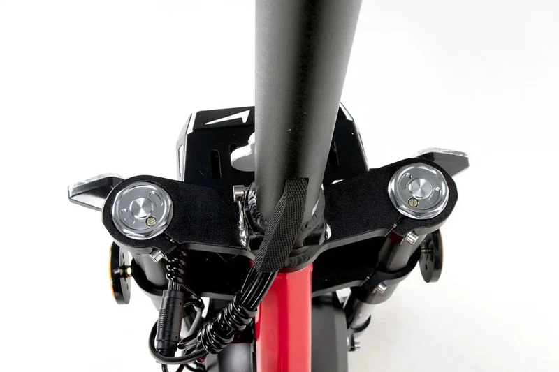 WANDLER K/E Leuchtrot – sportlicher Elektroroller 45 km/h mit Sitz