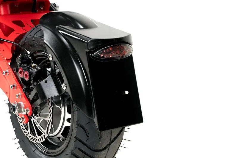 WANDLER K/E Leuchtrot – sportlicher Elektroroller 45 km/h mit Sitz