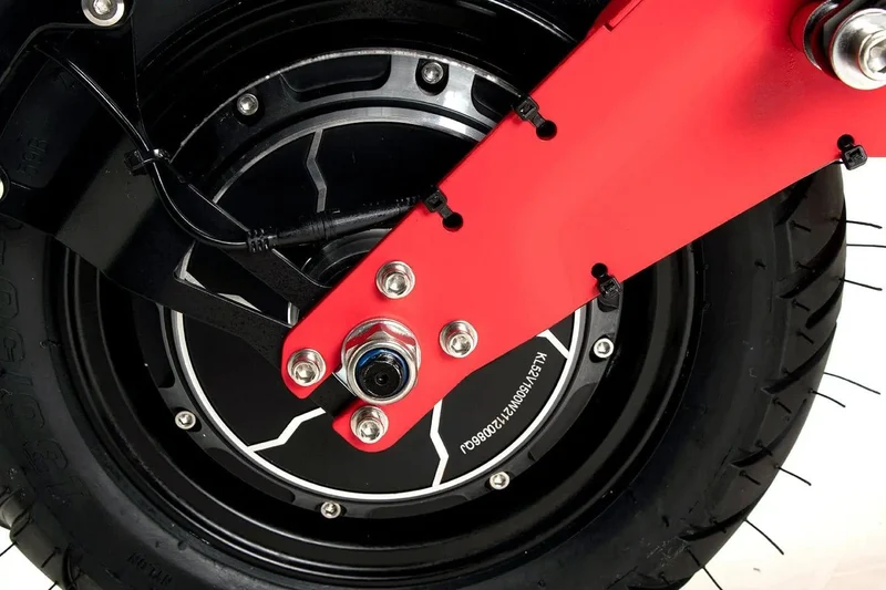 WANDLER K/E Leuchtrot – sportlicher Elektroroller 45 km/h mit Sitz