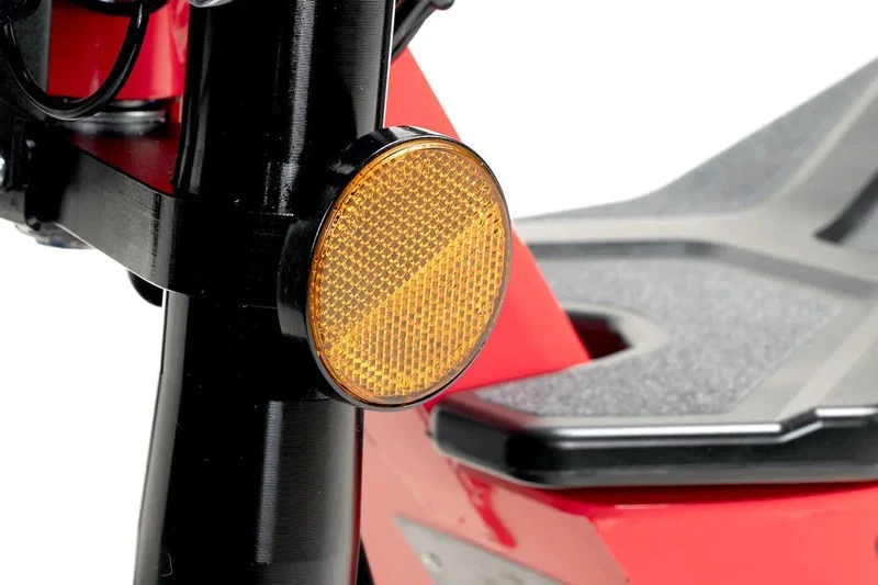 WANDLER K/E Leuchtrot – sportlicher Elektroroller 45 km/h mit Sitz