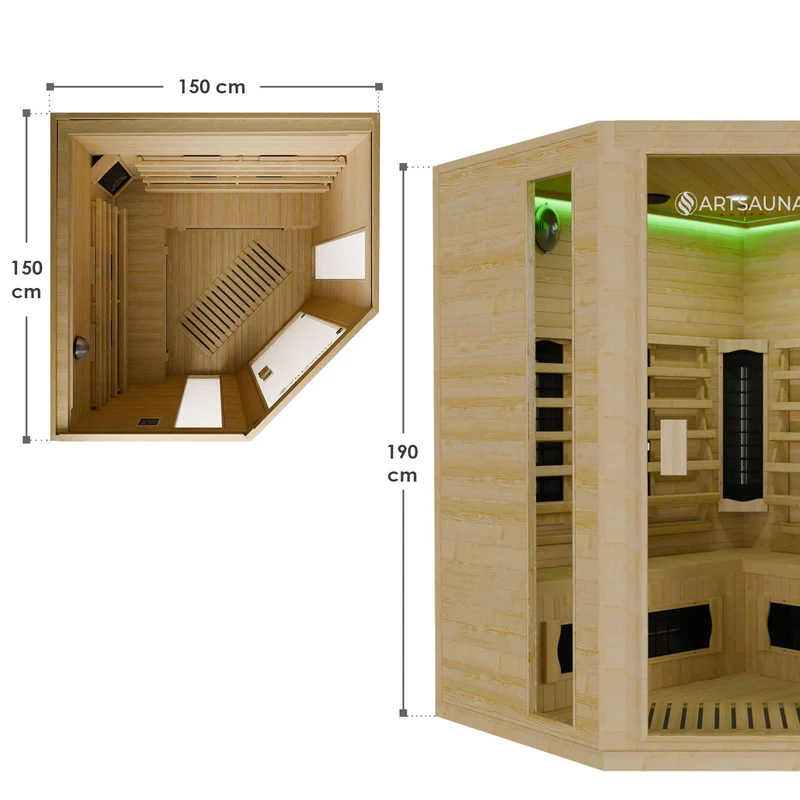 Infrarotkabine Nyborg E150K