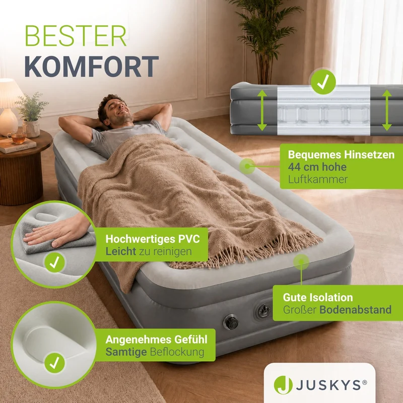 Selbstaufblasende Luftmatratze Sapri