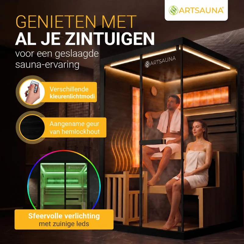Traditionelle Sauna Vantaa - Schwarz