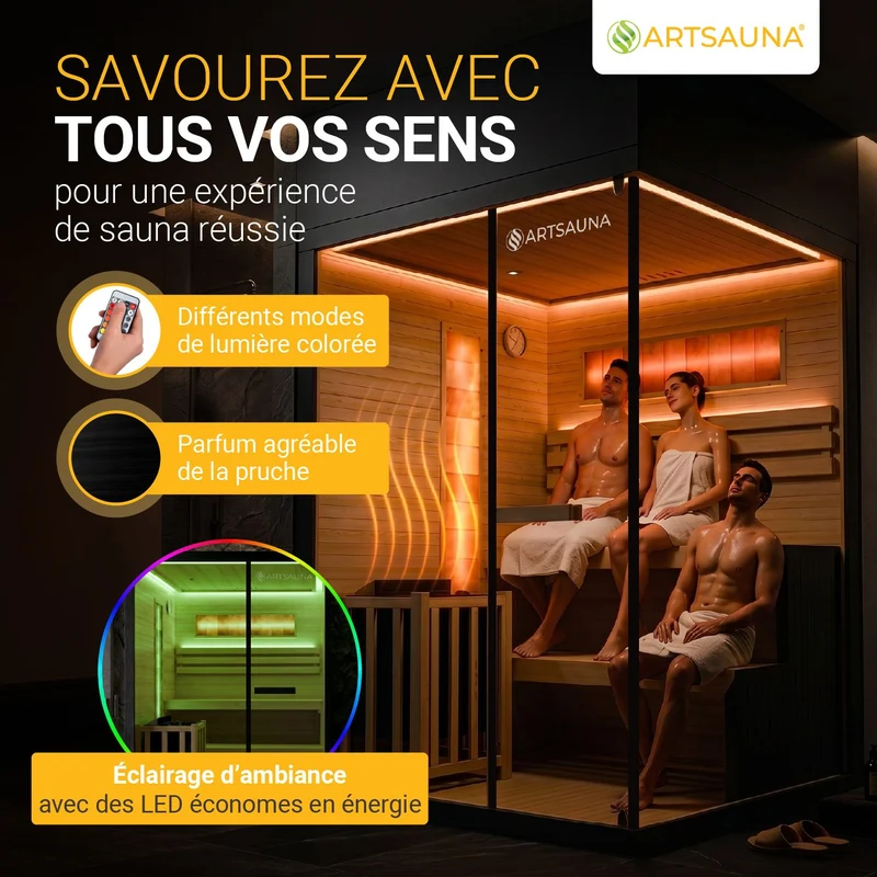 Traditionelle Sauna Vantaa - Schwarz