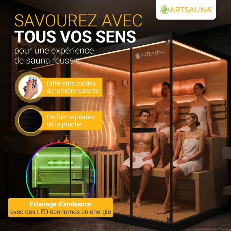 Traditionelle Sauna Vantaa - Schwarz