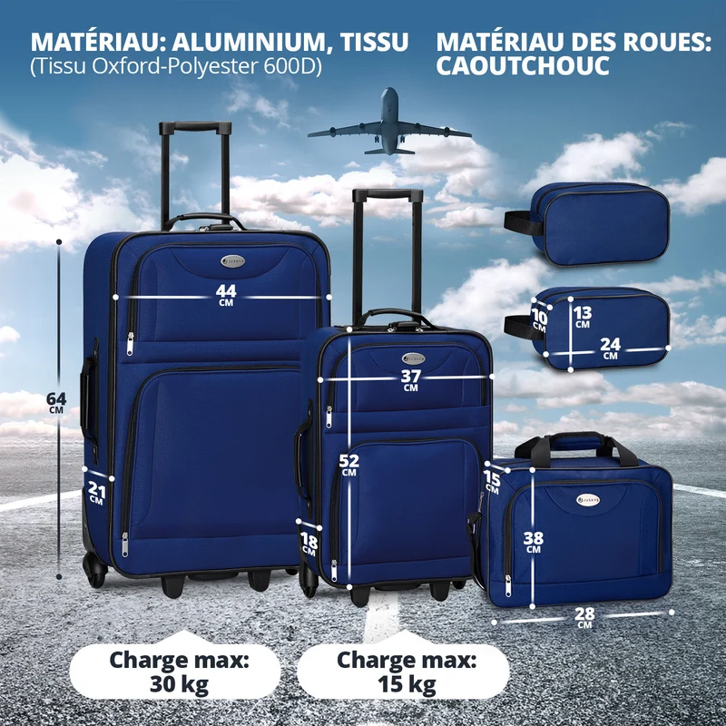 Reise Trolley Kofferset Athen