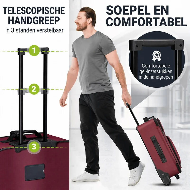 Reise Trolley Kofferset Athen