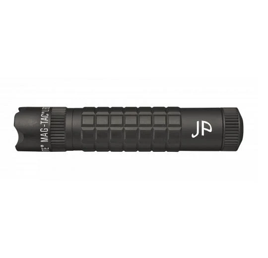 MAG-TAC CR123 LED Flashlight Crowned Bezel - Black - Custom Engraving