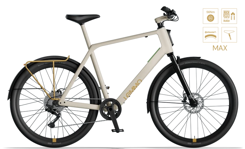 Lemmo ONE MK2 Dynamic - Smartes, leichtes E-Bike mit Kettenantrieb