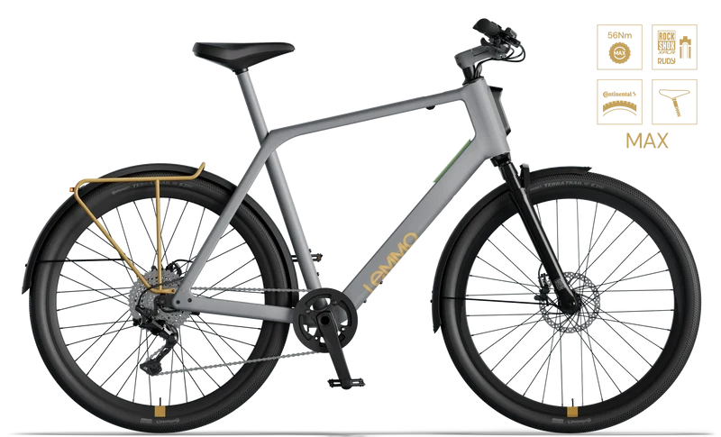 Lemmo ONE MK2 Dynamic - Smartes, leichtes E-Bike mit Kettenantrieb