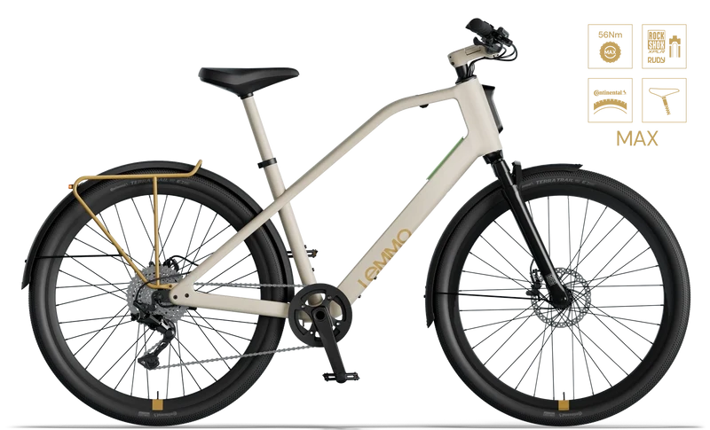 Lemmo ONE MK2 Dynamic - Smartes, leichtes E-Bike mit Kettenantrieb