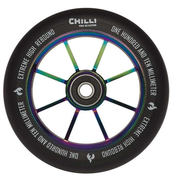 Wiel Base/rocky per stuk 110mm Neochrome