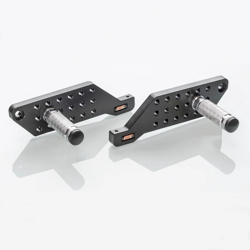 Yamaha Aerox Fußrasten - CNC Aluminium Fußrastenanlage