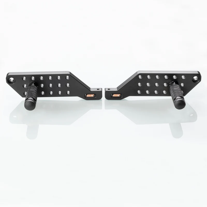 Yamaha Aerox Fußrasten - CNC Aluminium Fußrastenanlage