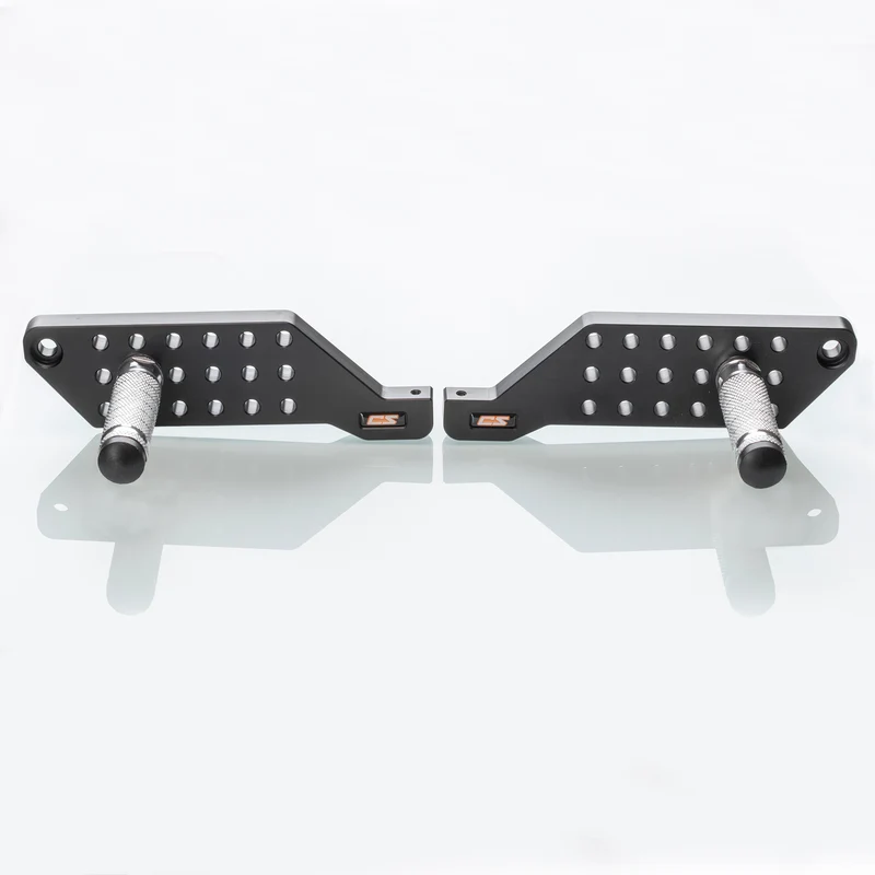 Yamaha Aerox Fußrasten - CNC Aluminium Fußrastenanlage